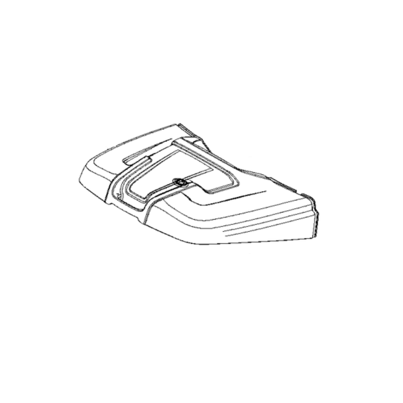 PARTIE SUPÉRIEURE BAC RAMASSAGE AUTOPORTEE