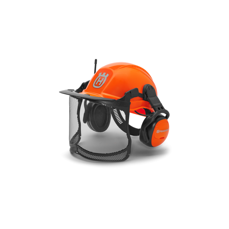 CASQUE FORESTIER FUNCTIONAL ORANGE FLUO